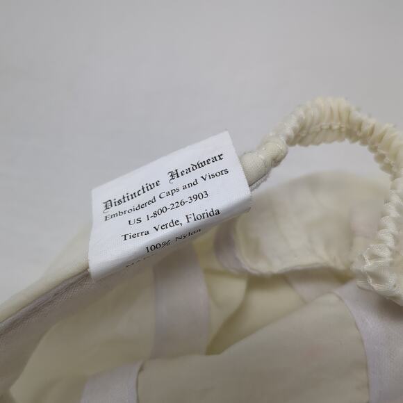 Dolphins Florida 5 Panel Cap White One Size Stretchable Distinctive Headwear - Picture 9 of 9